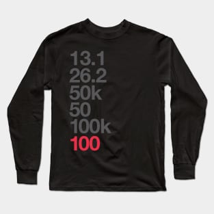 100 Miler Ultra Running Long Sleeve T-Shirt